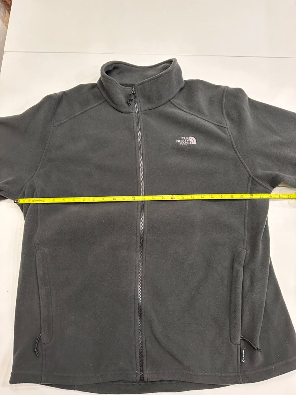 The North Face Black Full Zip Fleece Jacket Men's Size XXL - Picture 5 of 8